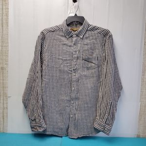 Clearwater Outfitters Men's Button Up Plaid Shirt L